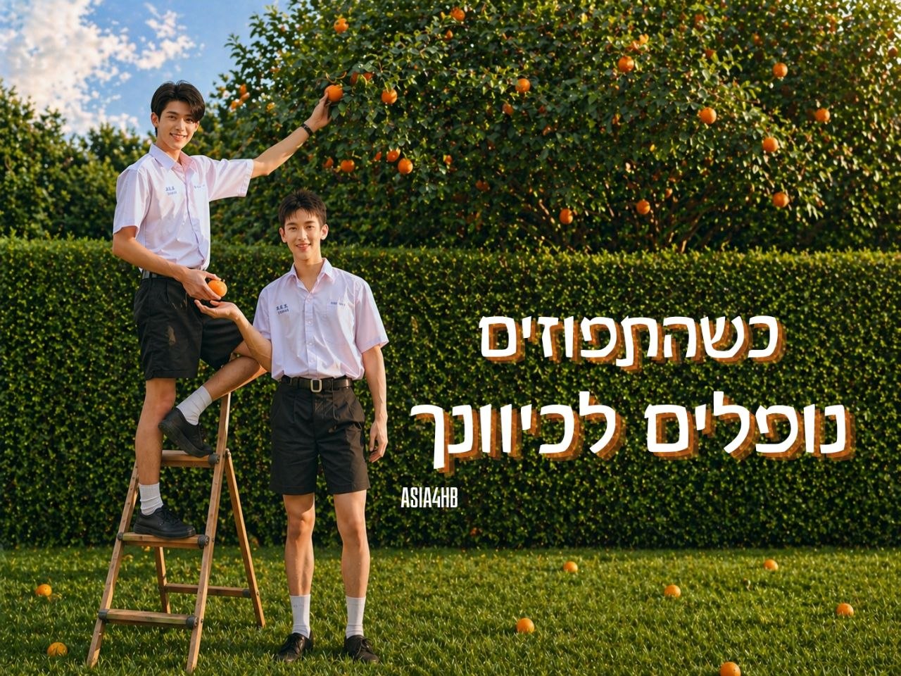 כשהתפוזים נופלים לכיוונך